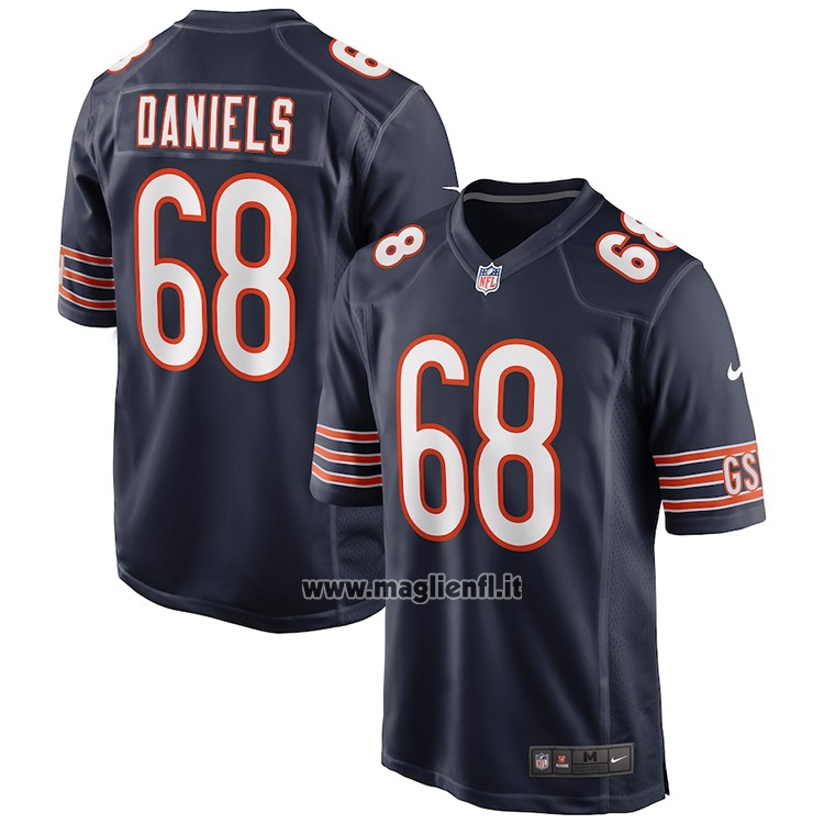 Maglia NFL Game Chicago Bears James Daniels Blu
